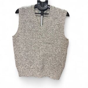 American Eagle Outfitters Heather Gray Knit Vest